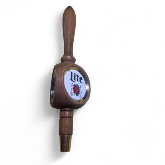 VTG Miller Lite Beer Tap Handle Fine Pilsner Breweriana Barware - Picture 6 of 8